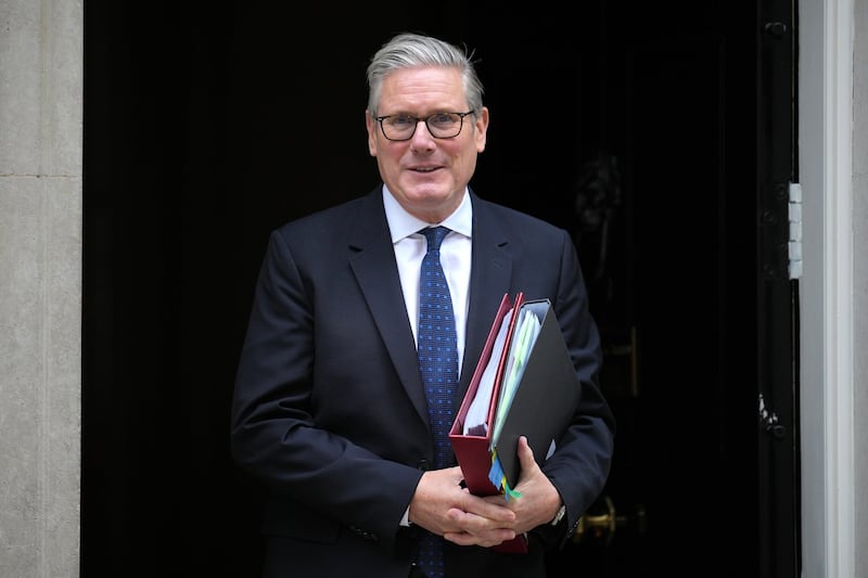 Photo du premier ministre britannique sortant Keir Stamer
